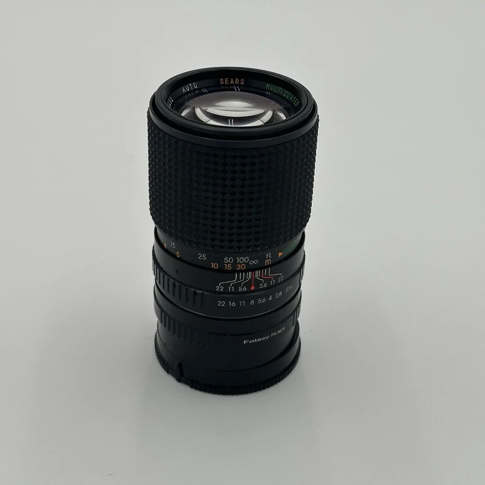 Vintage Sears Auto Multicoated 1:2.8 135mm With Lens Caps No. 840610023